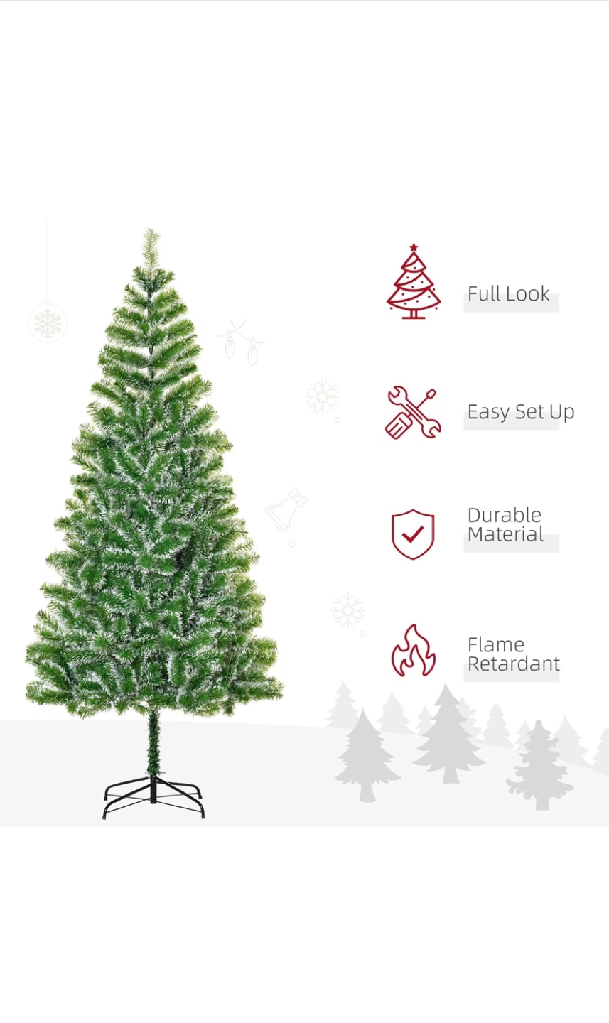7ft Artificial Christmas Tree - photo 3