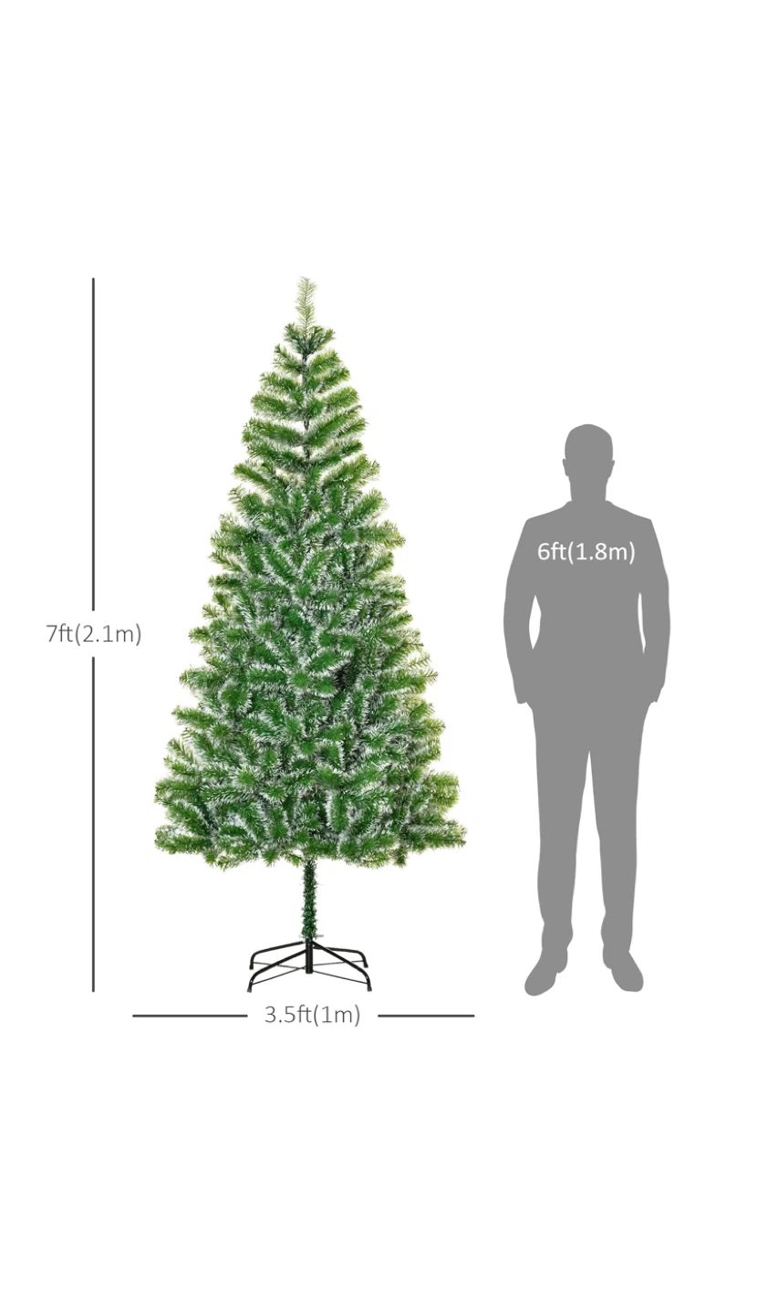 7ft Artificial Christmas Tree - photo 2