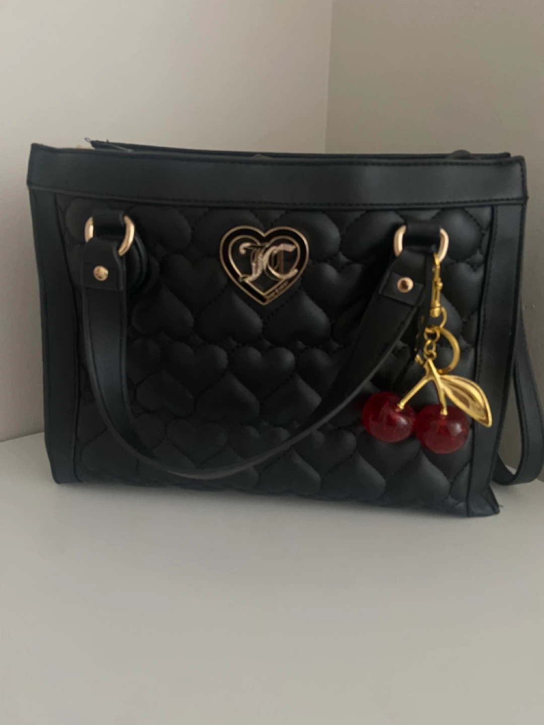 Juicy Couture Quilted Heart Bag