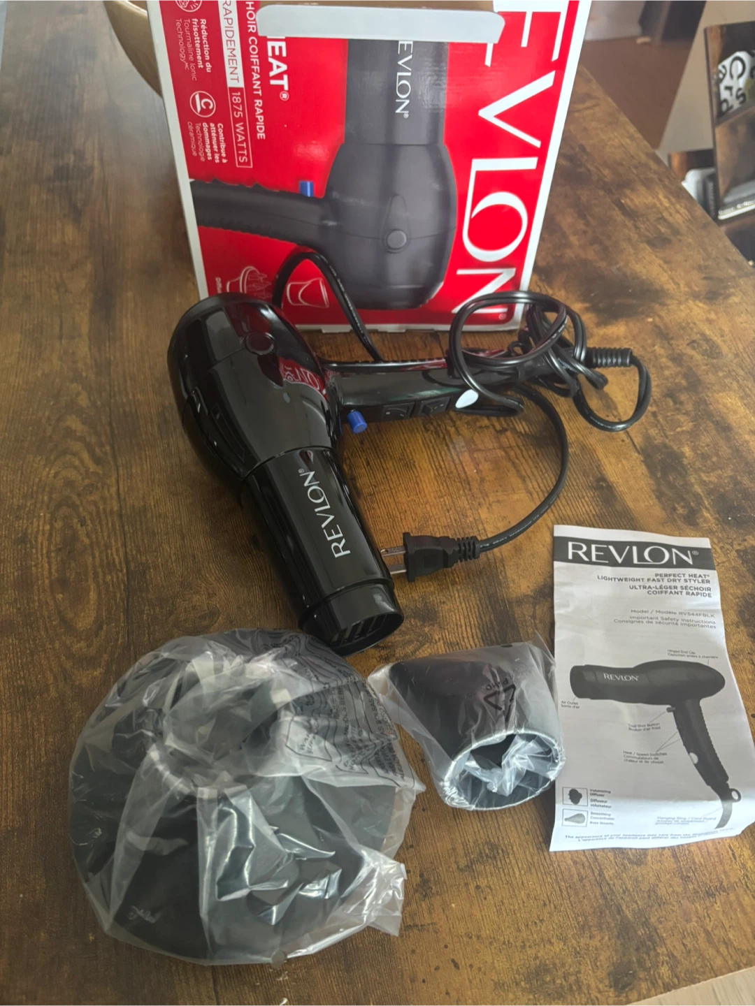 Revlon Perfect Heat 1875W Hair Dryer - New, not used - photo 2