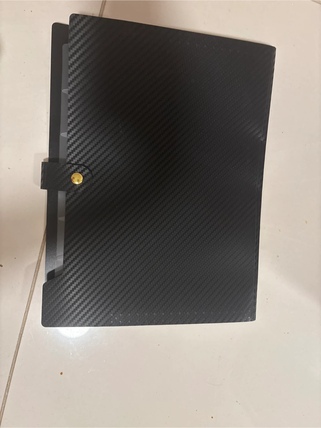 Accordion File Folder - Black