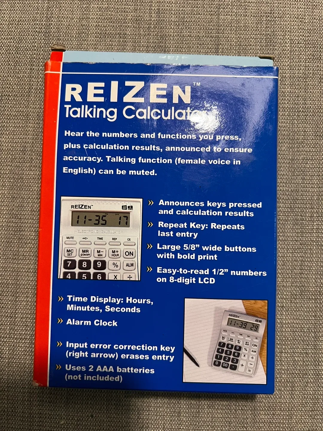 Reizen Audio/Talking Calculator image indicator(6)