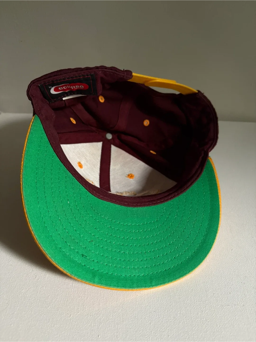 Vintage Arizona State Sun Devils script snapback 90s college image indicator(3)