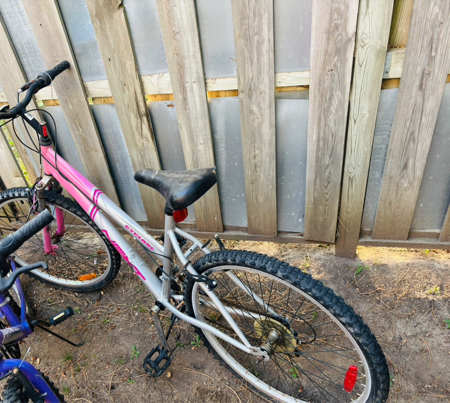 Cyclone Mountain Bike - Pink & Silver - photo 2