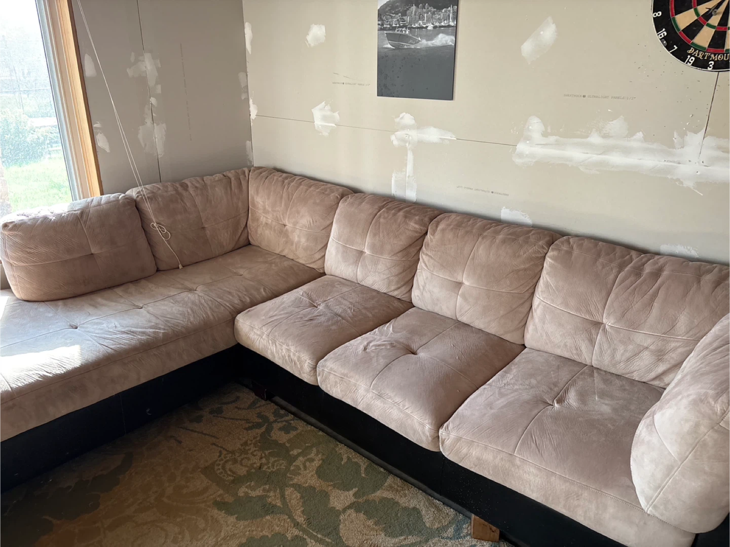 Sectional Sofa - Beige Colour