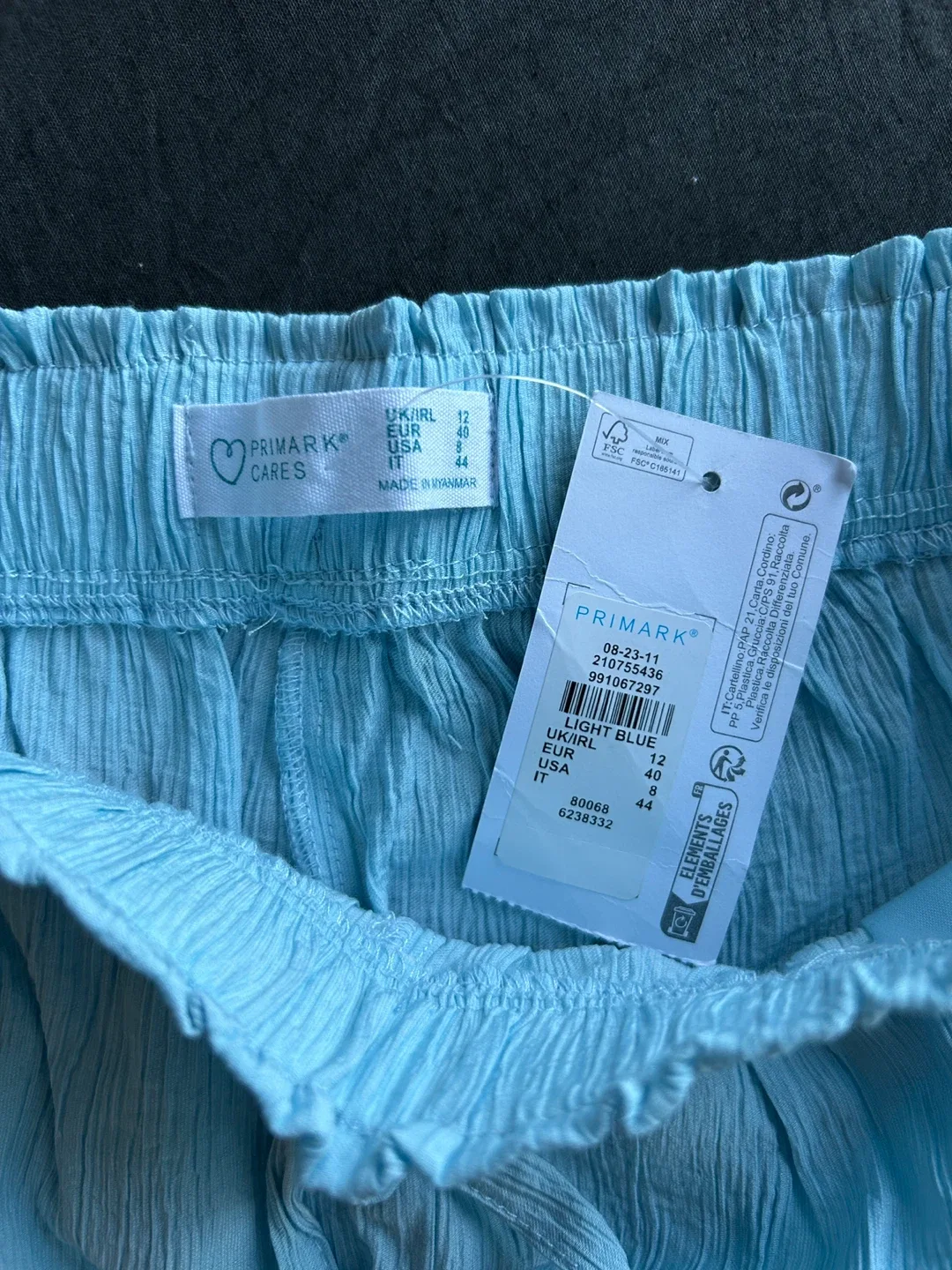 BNWT Primark Light Blue Shorts image indicator(2)