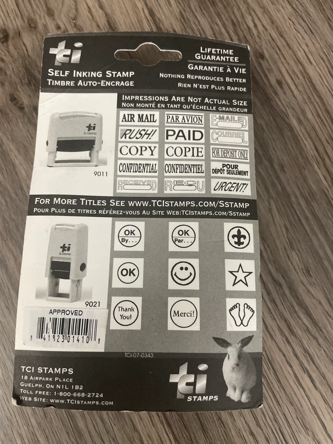 TCI Stamps Self Inking S-stamp - photo 2