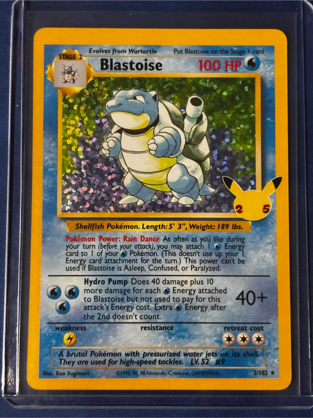 Blastoise - Pokemon Celebrations Holo