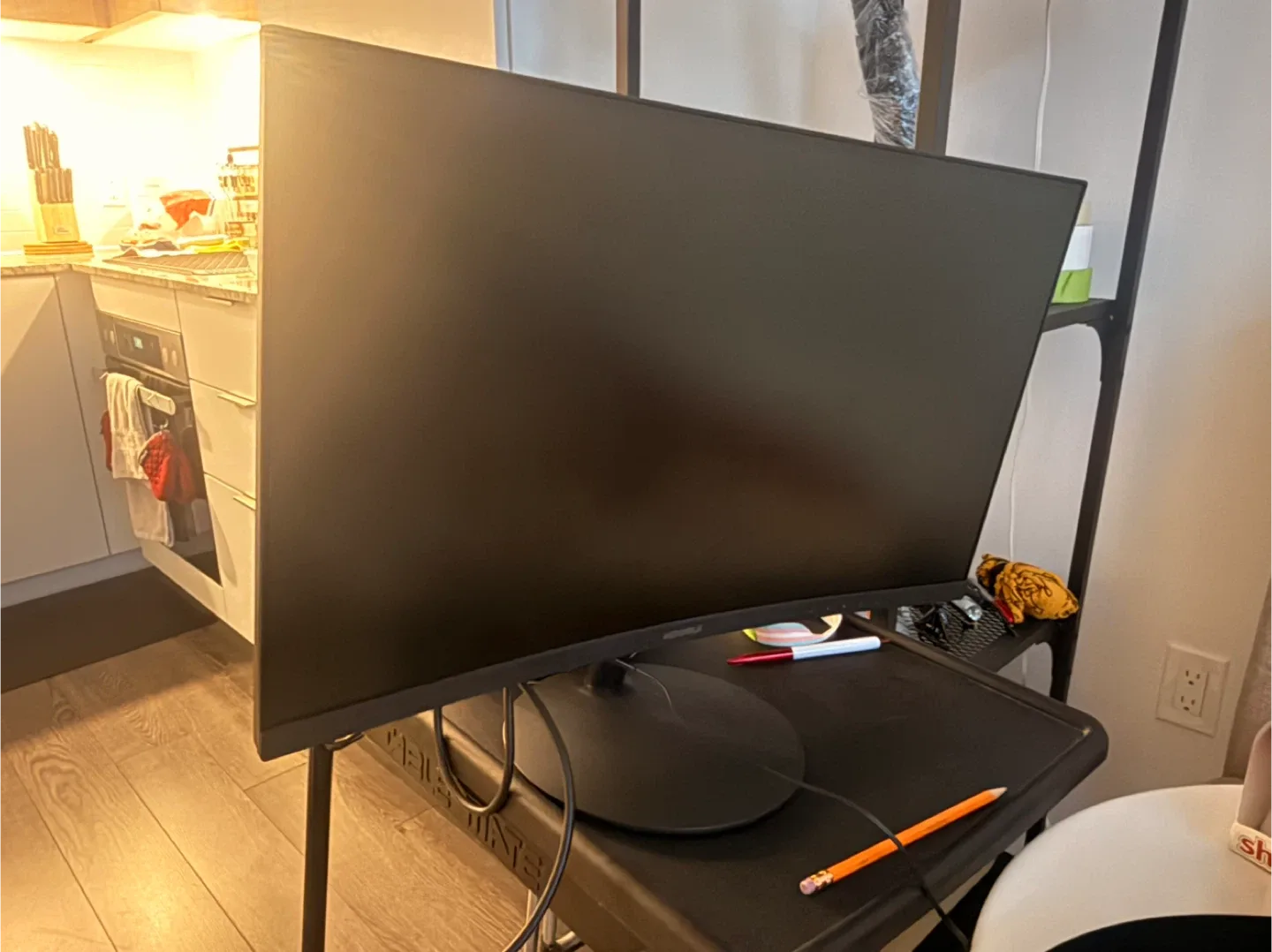 24" Curved Monitor, Full HD 1080P