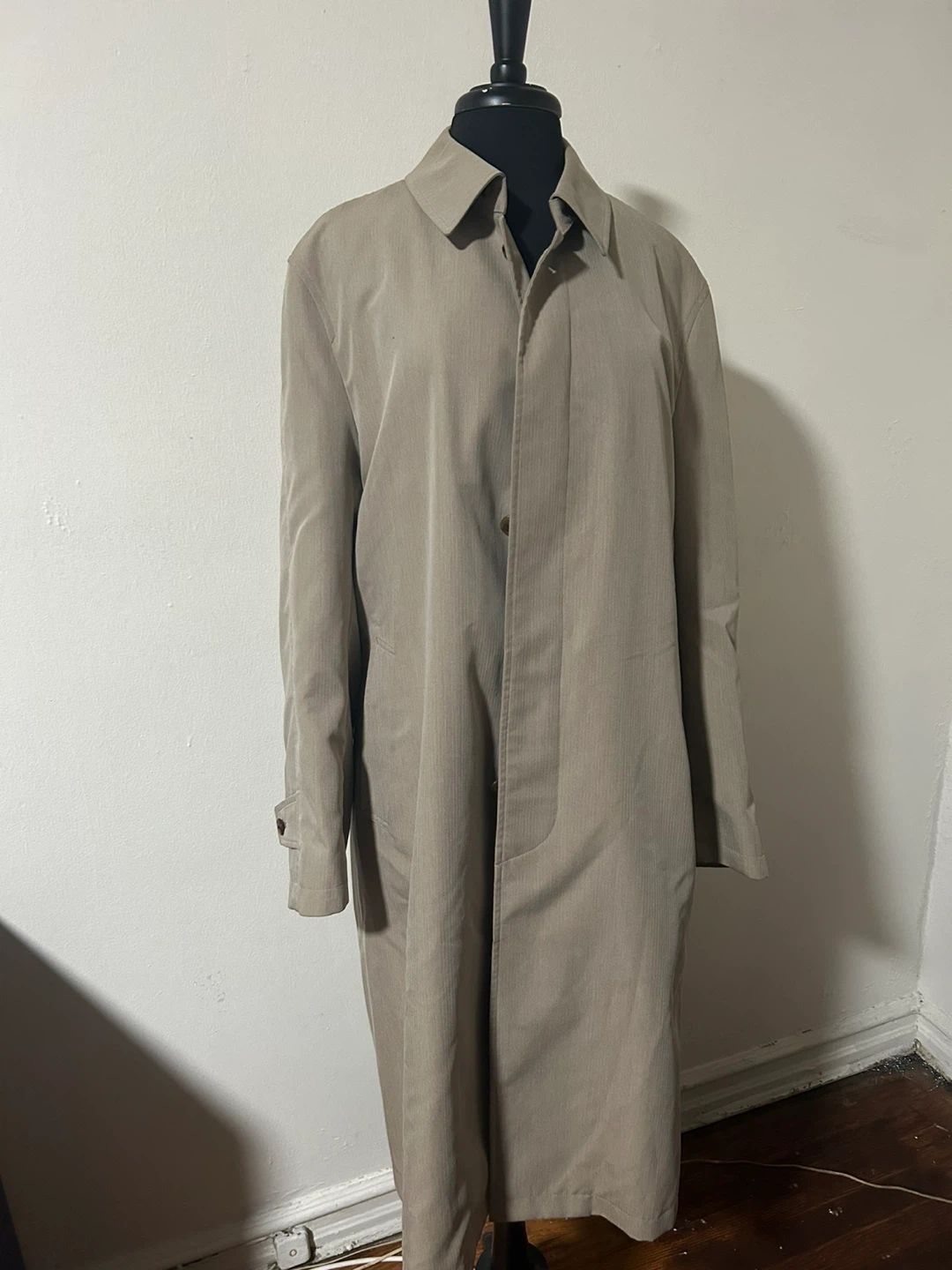 Sanyo Trench Coat with Anti-Magnetic Pocket