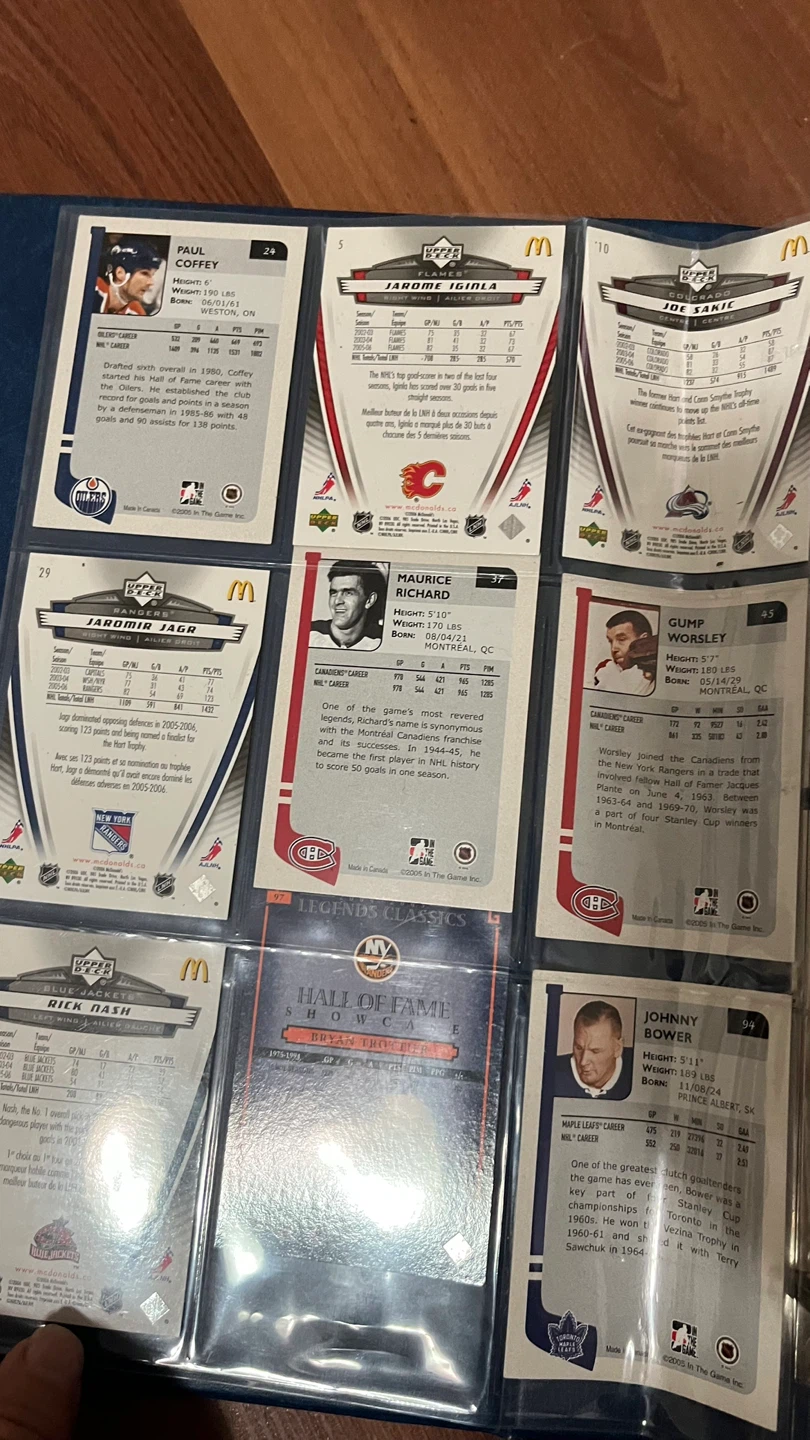 Hockey Trading Cards - Legends Classics & More - photo 3