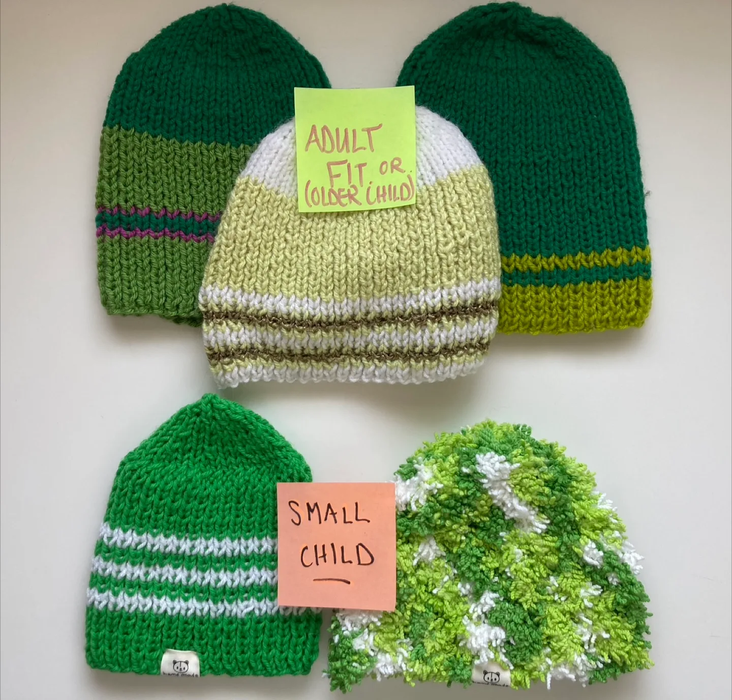 Hand-Knitted Hats - Adult & Child Sizes thumbnail
