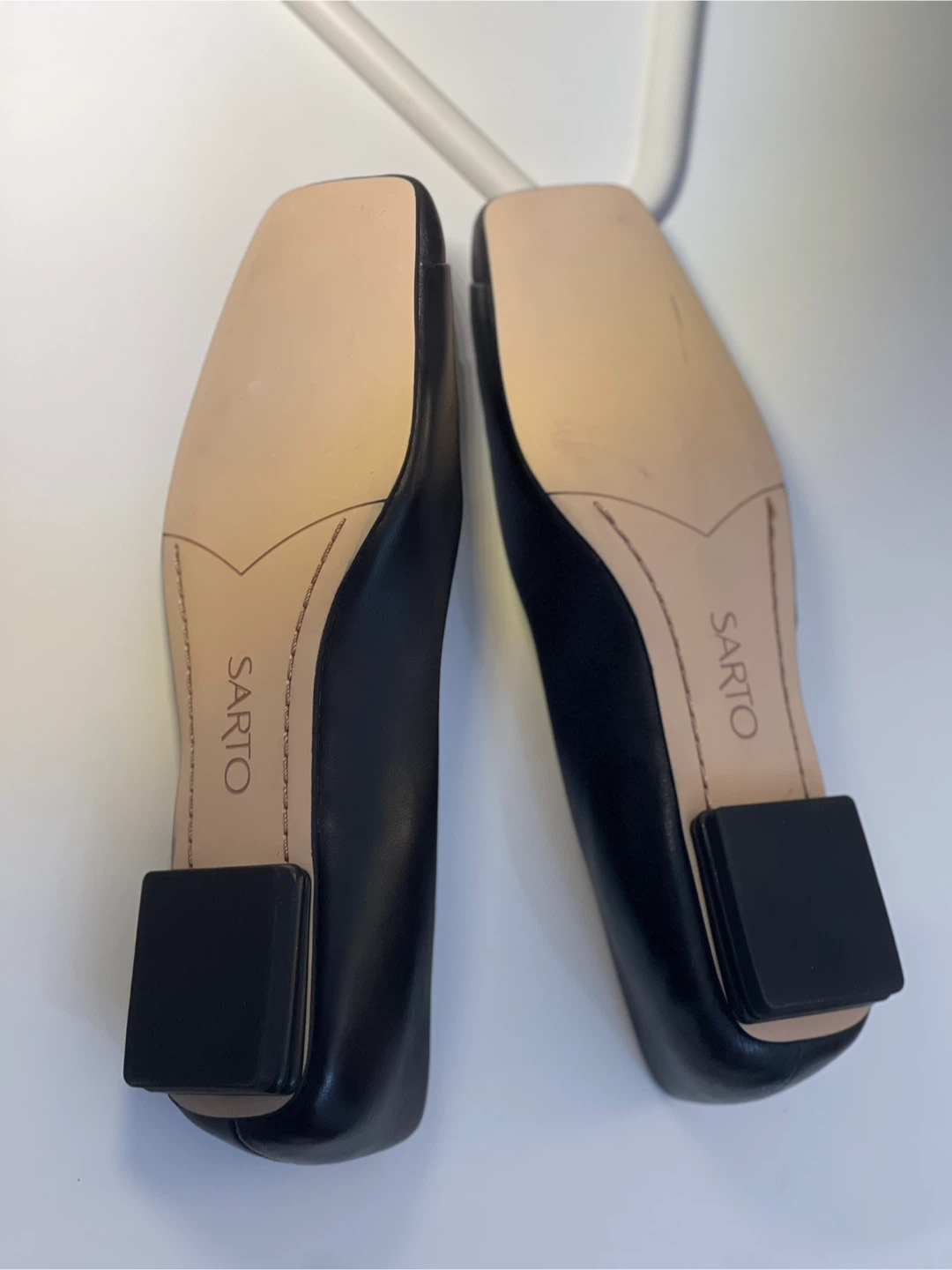 Franco Sarto Black Leather Flats - photo 5