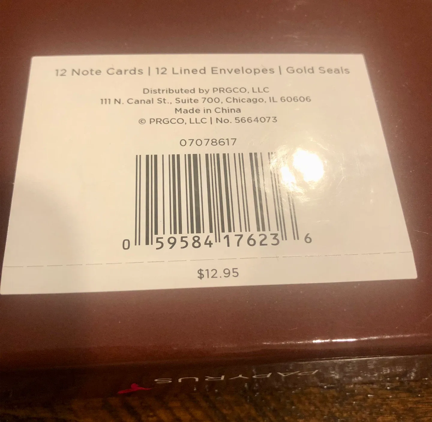 Papyrus Note Cards with Envelopes - New image indicator(2)