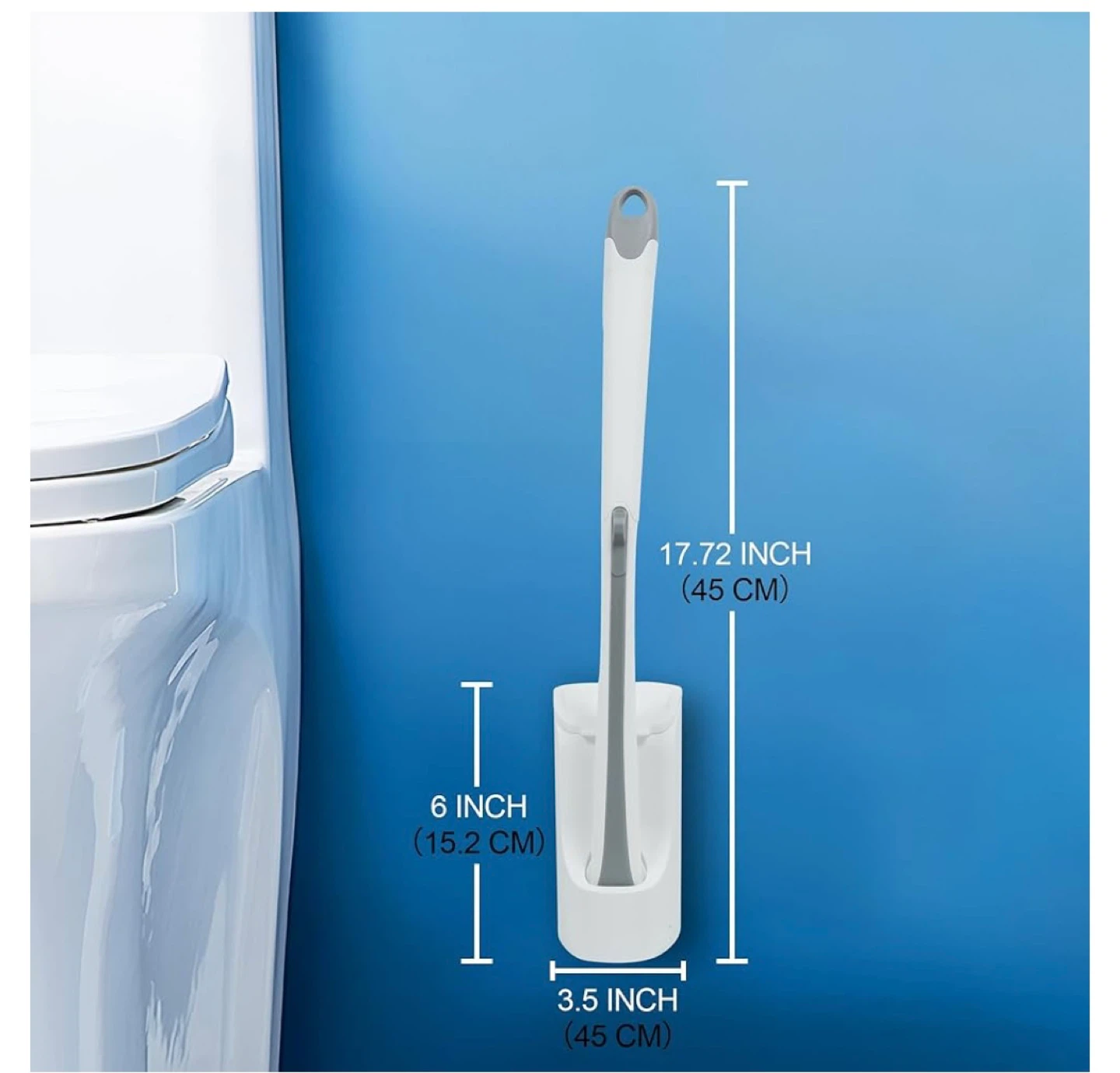 TRENNCHI Disposable Toilet Brush Set - photo 3