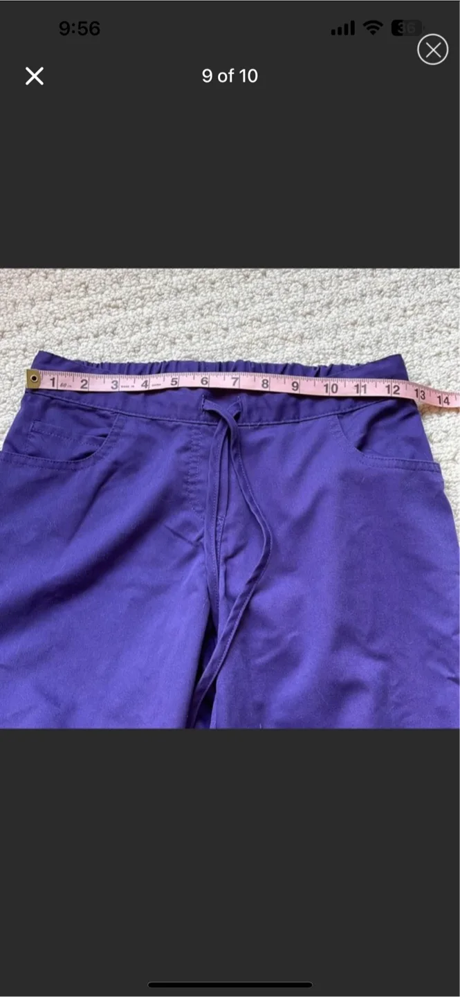 Grey's Anatomy Scrub set - Purple, Size XXS image indicator(9)