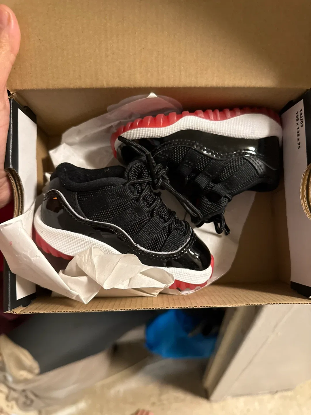 Jordan 11 Retro Little Flex TD - Size 4C thumbnail