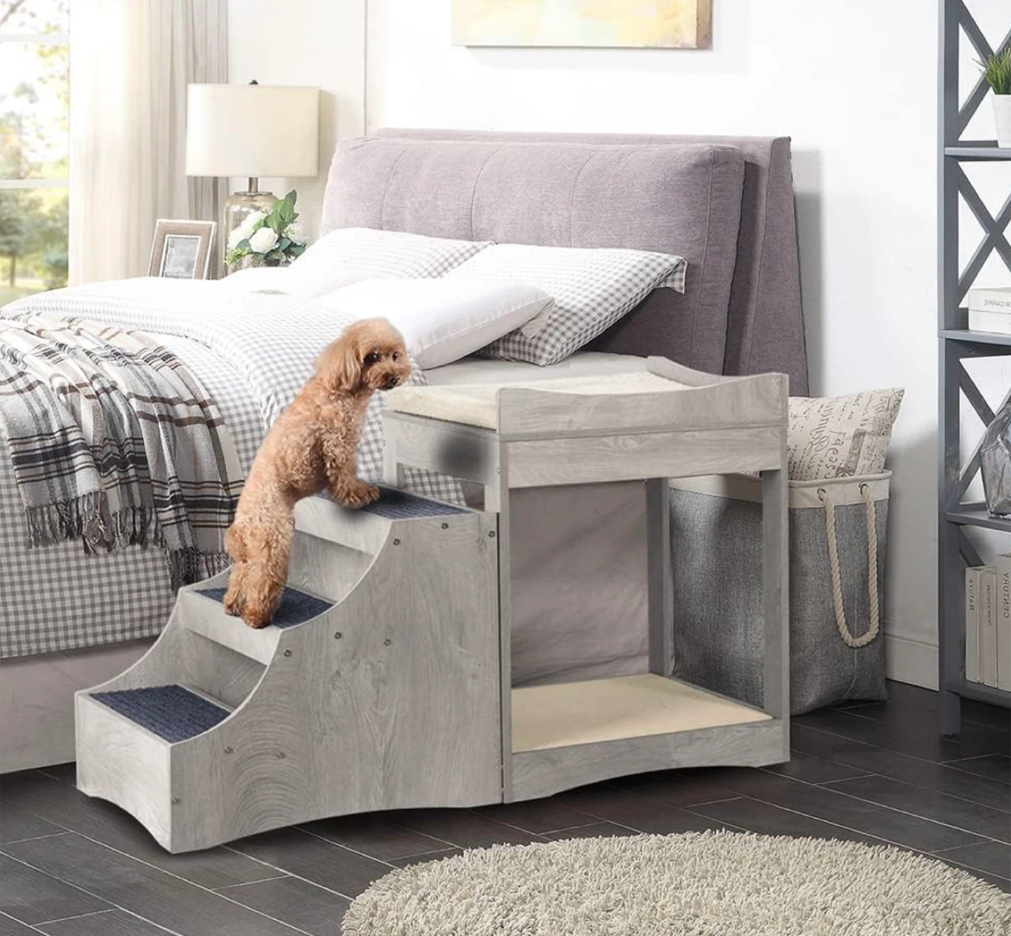 Dog bunk bed