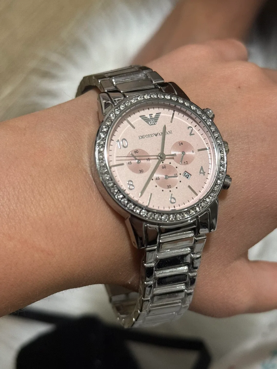 Emporio Armani Ladies' Watch - Pink Face image indicator(4)