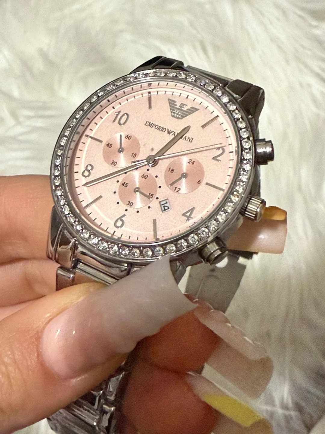 Emporio Armani Ladies' Watch - Pink Face image indicator(3)