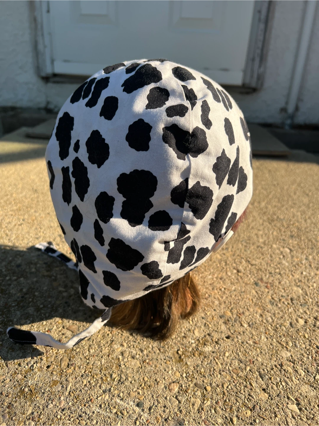 Handmade Scrub Cap - Cow Print - photo 4