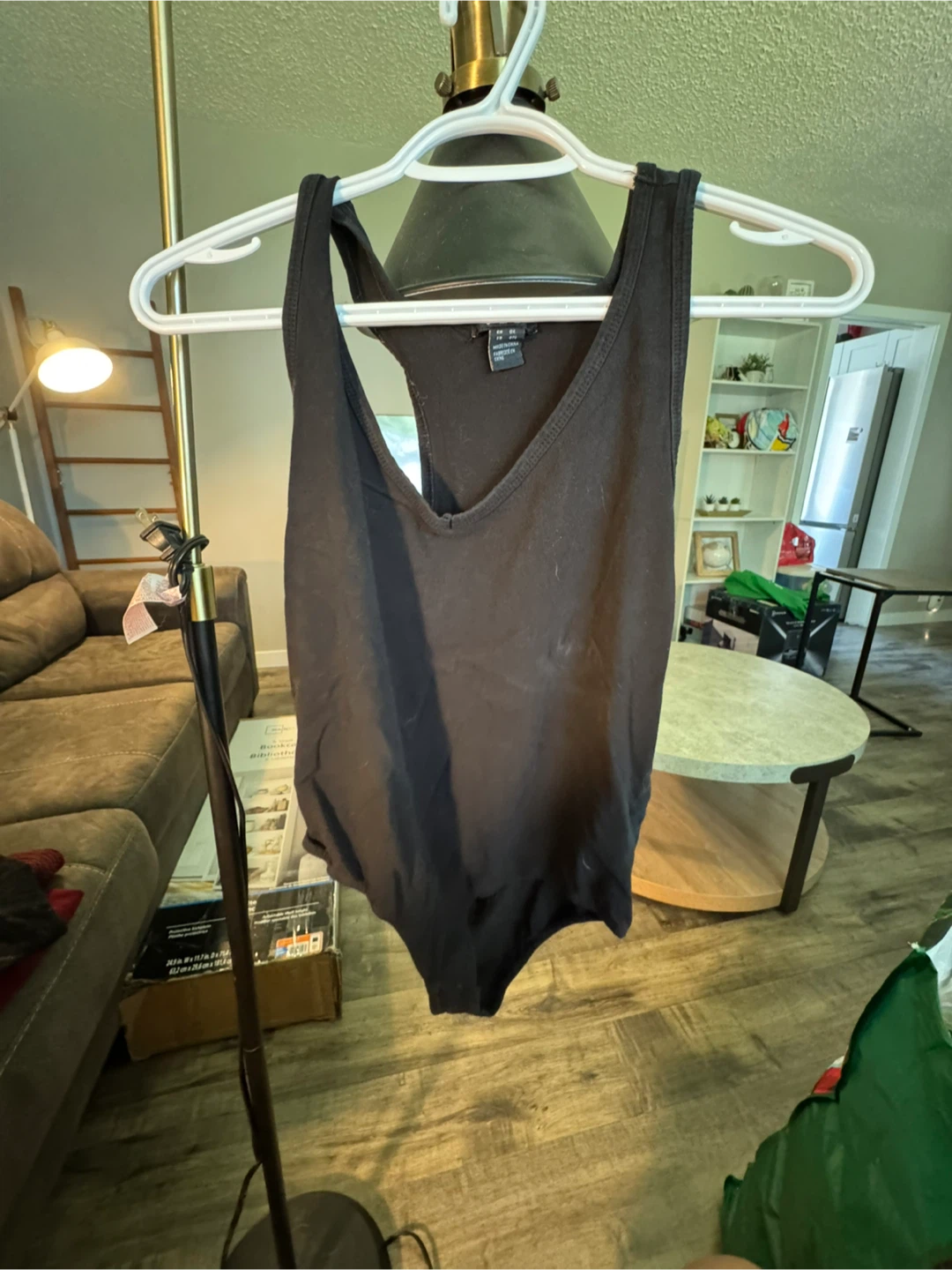 U2B Black Bodysuit - Size 0X