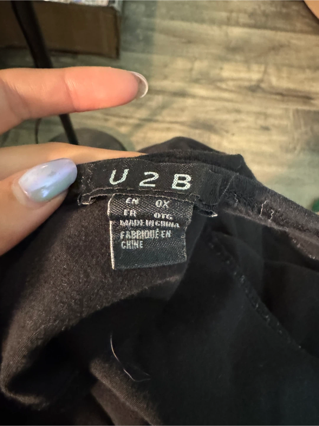 U2B Black Bodysuit - Size 0X - photo 2