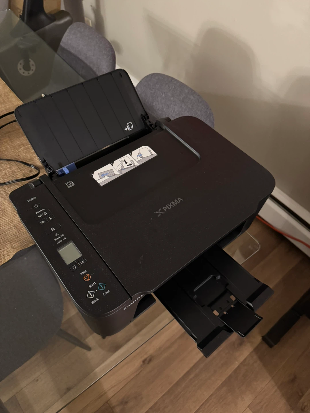 Canon PIXMA TS3720 Printer - Black