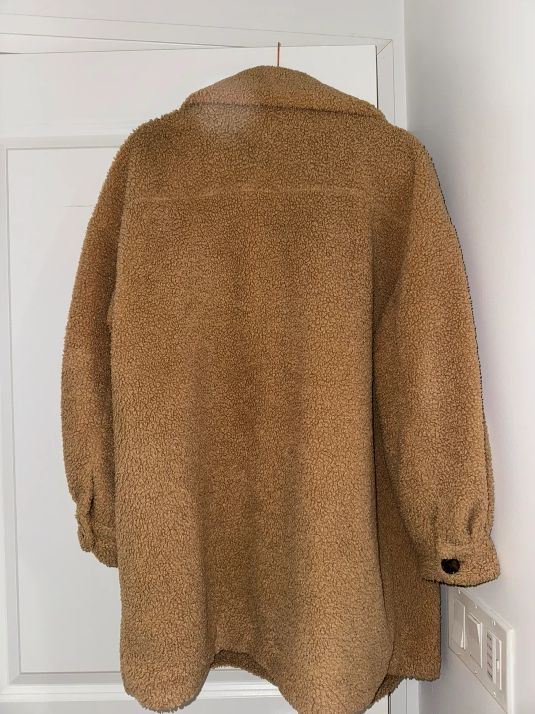 Avec Les Filles Teddy Coat - Size Small - photo 3