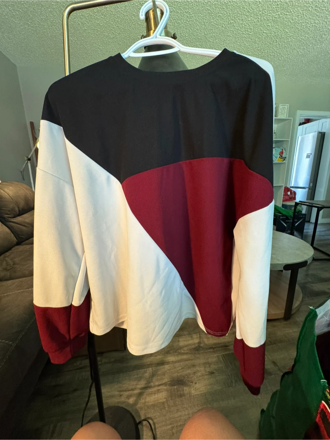 SHEIN Colour Block Pullover, Size XL