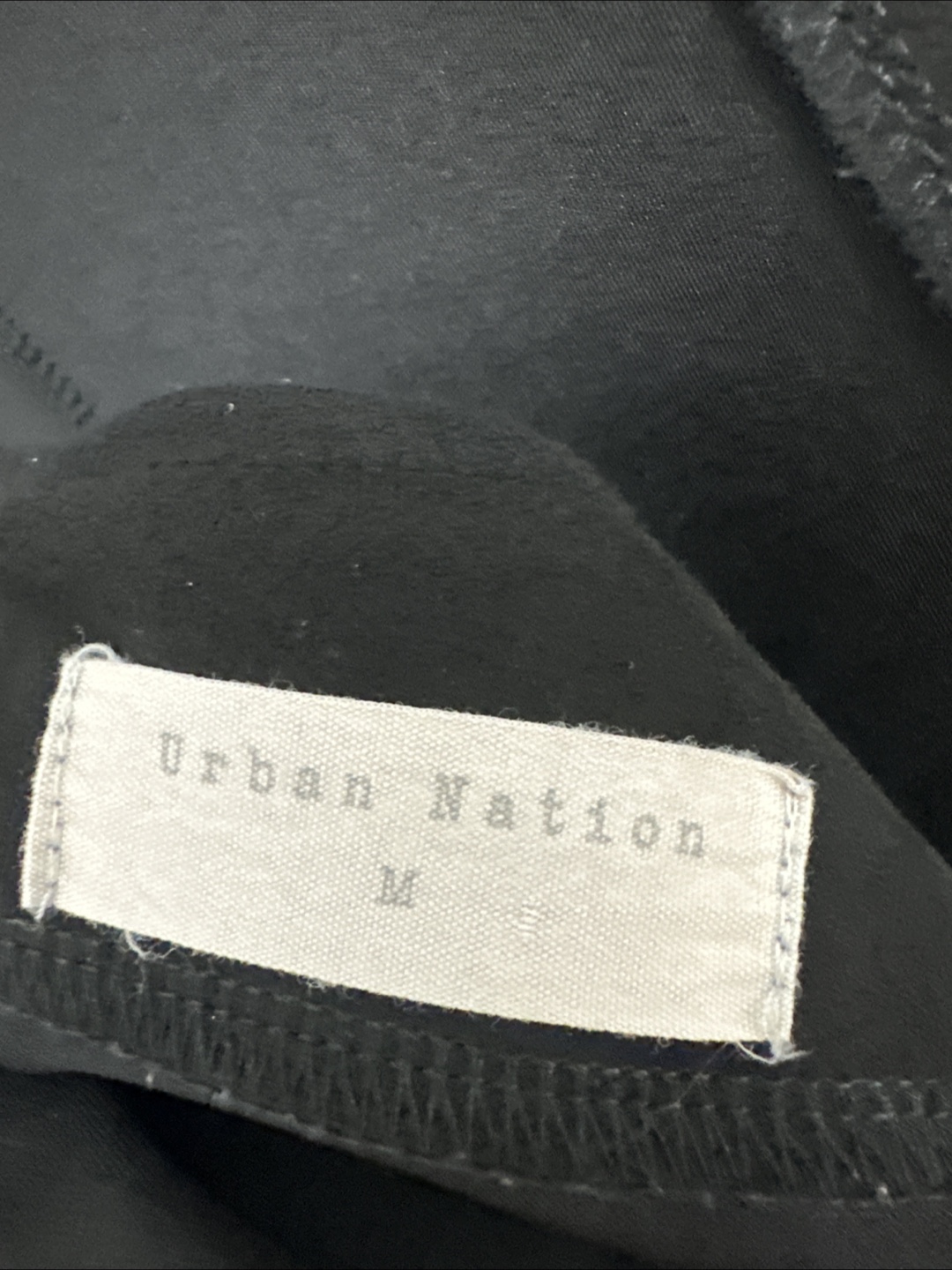 Urban Nation Black Dress-Overalls - Size M - photo 3