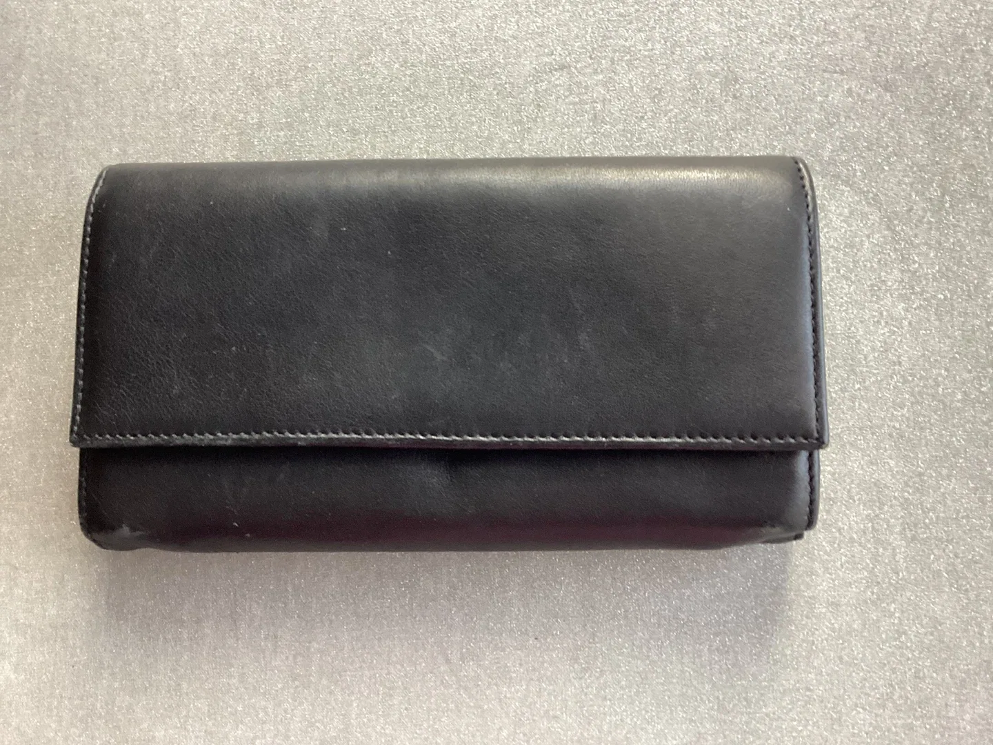 DANIER BLACK LEATHER WALLET thumbnail