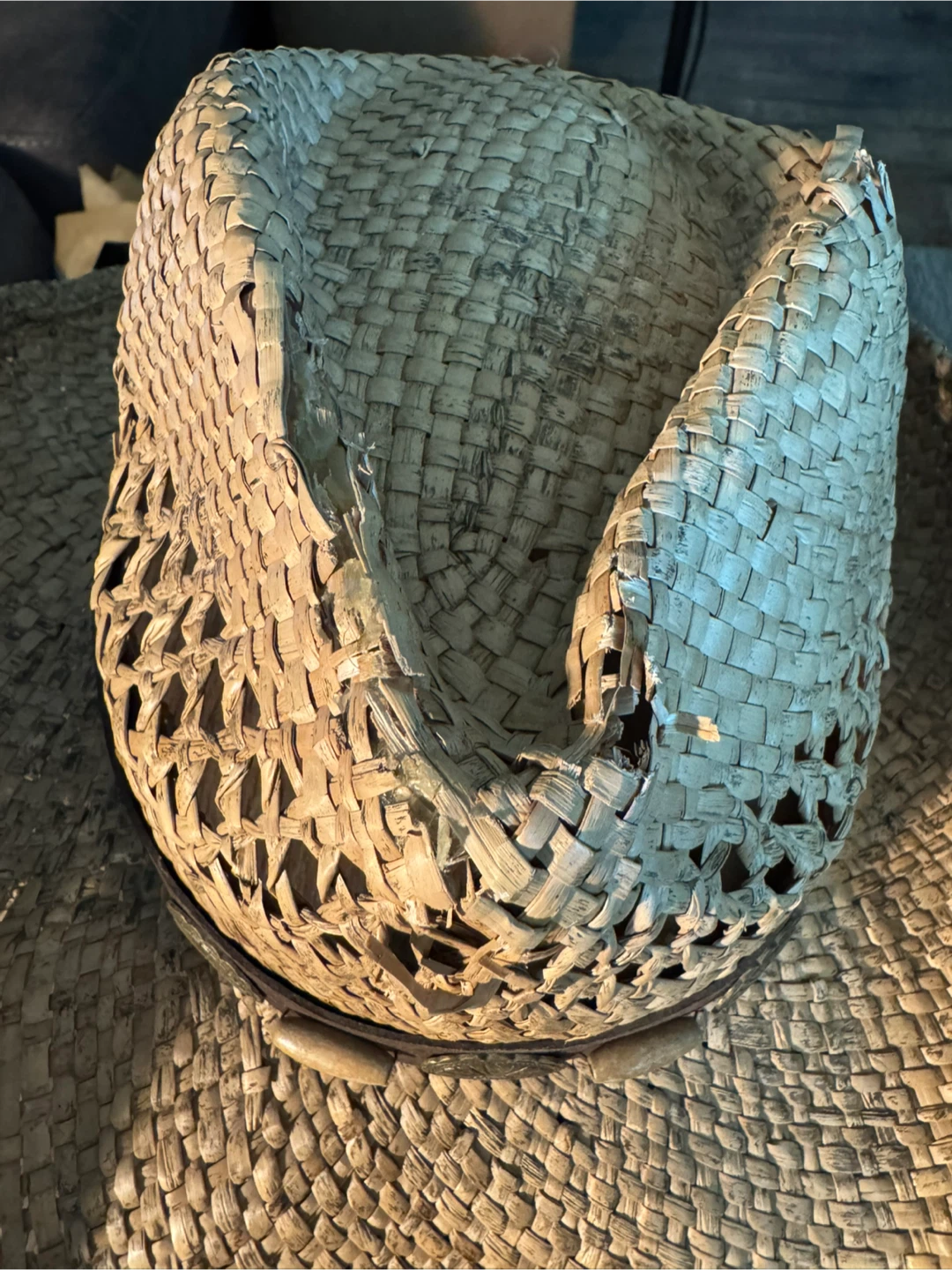 Cowboy Straw Hat - photo 3