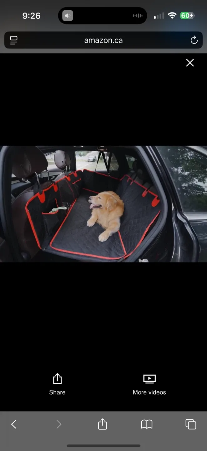 Bunfly Back Seat Extender for Dogs - New thumbnail