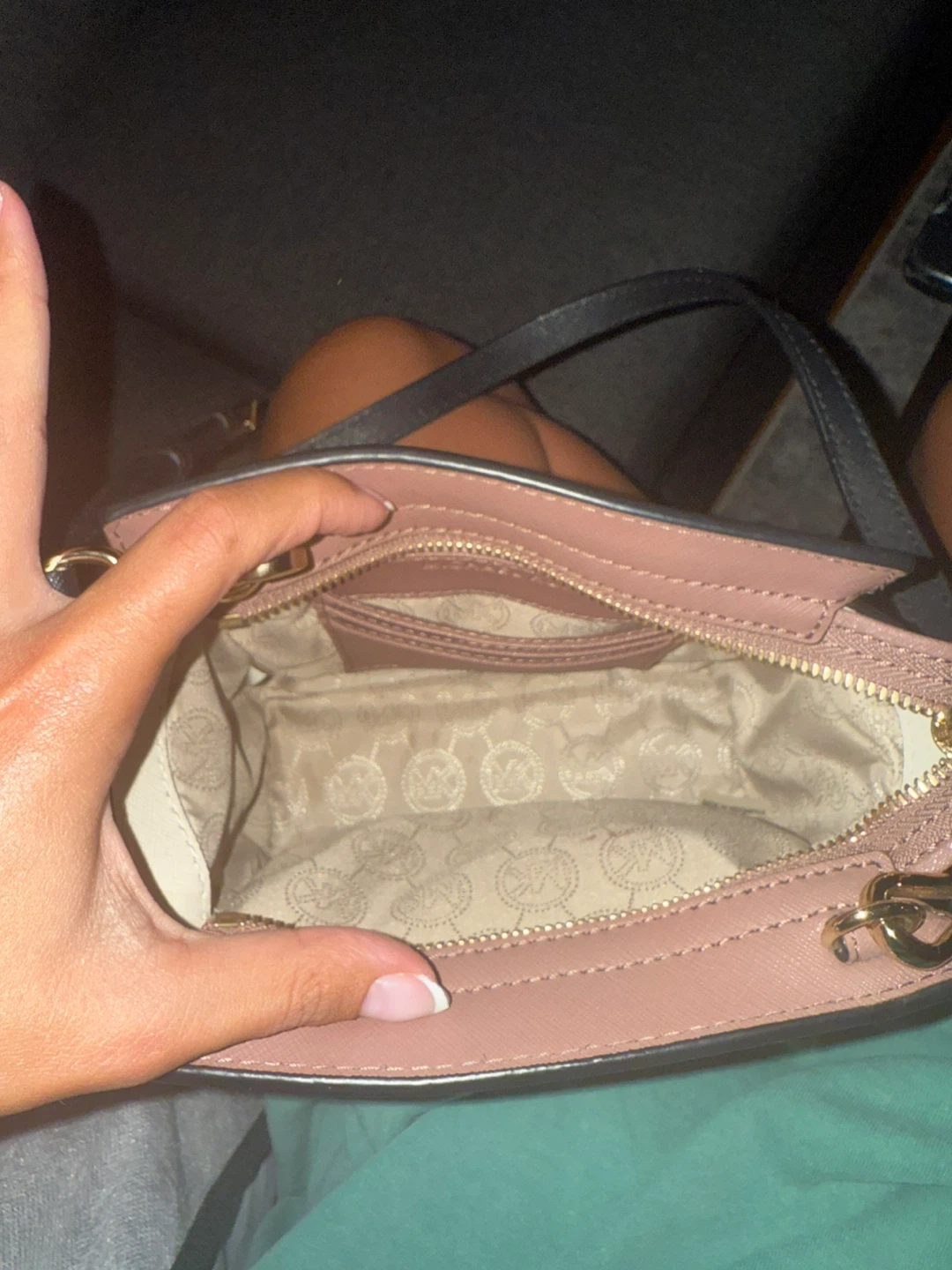 Michael Kors Crossbody Bag - Pink & White - photo 5
