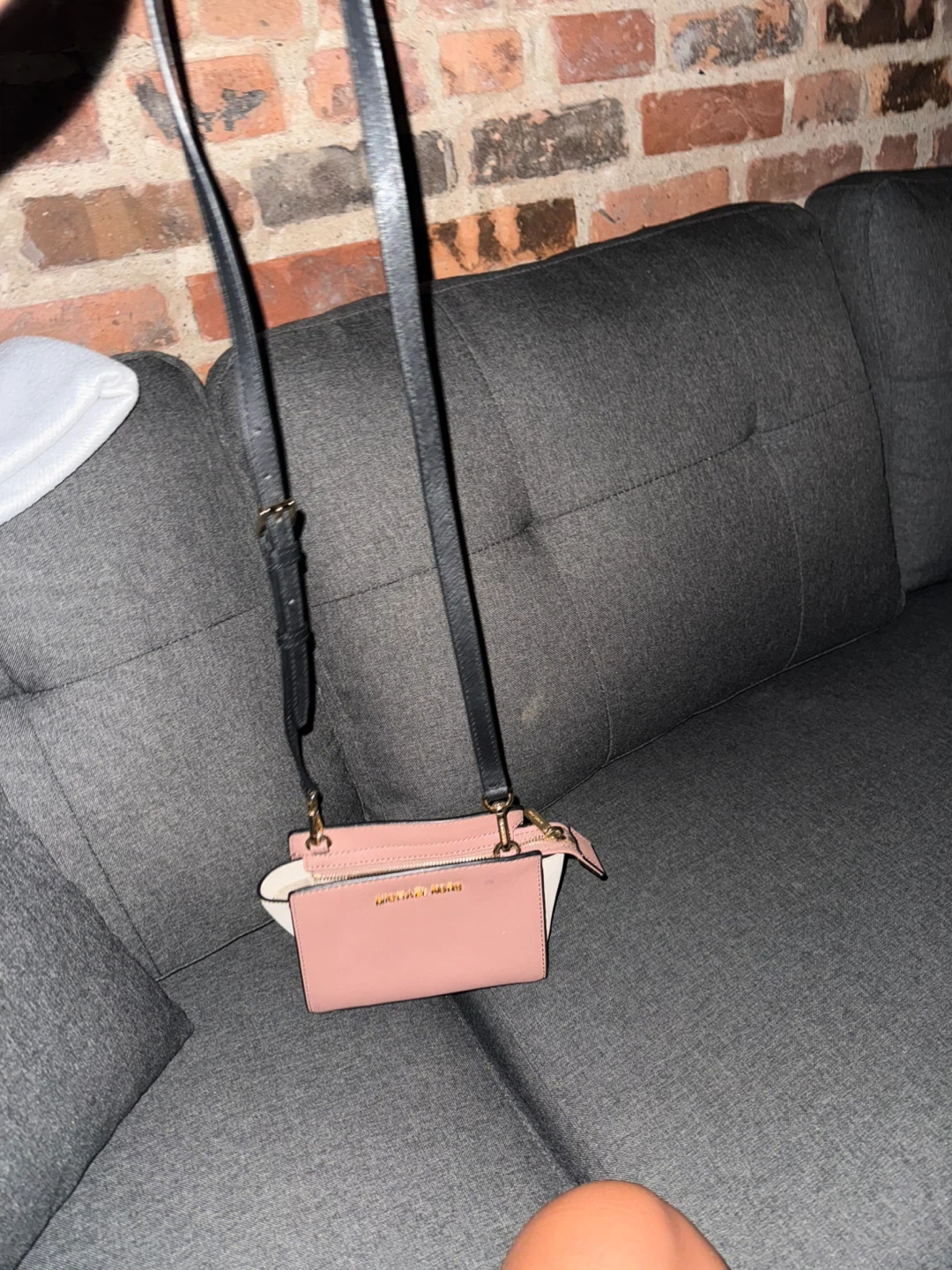 Michael Kors Crossbody Bag - Pink & White - photo 3
