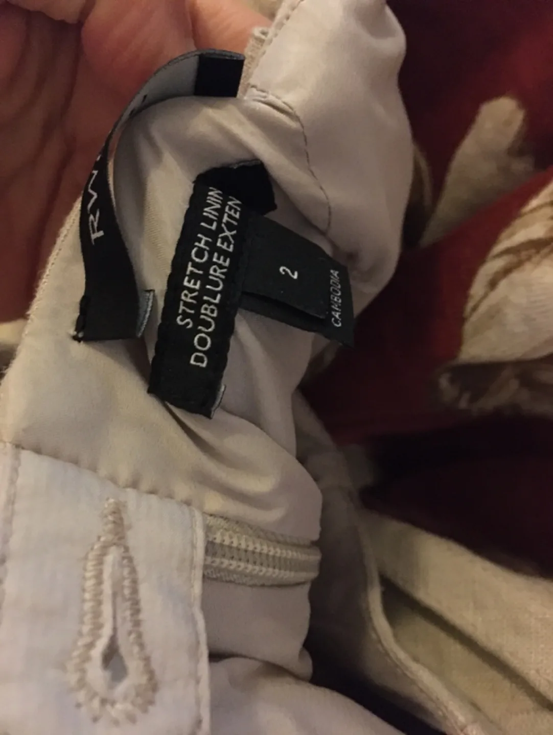 RW&CO Linen Floral Top XS & Skirt Size 2 image indicator(8)