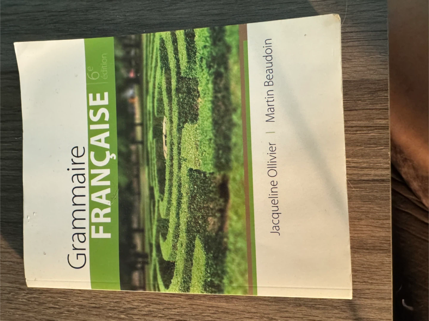 Grammaire Française 6e édition Textbook