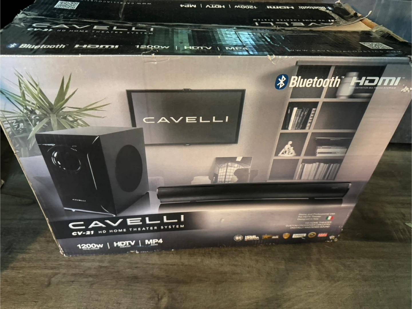 Cavelli CV-21 HD Home Theater System