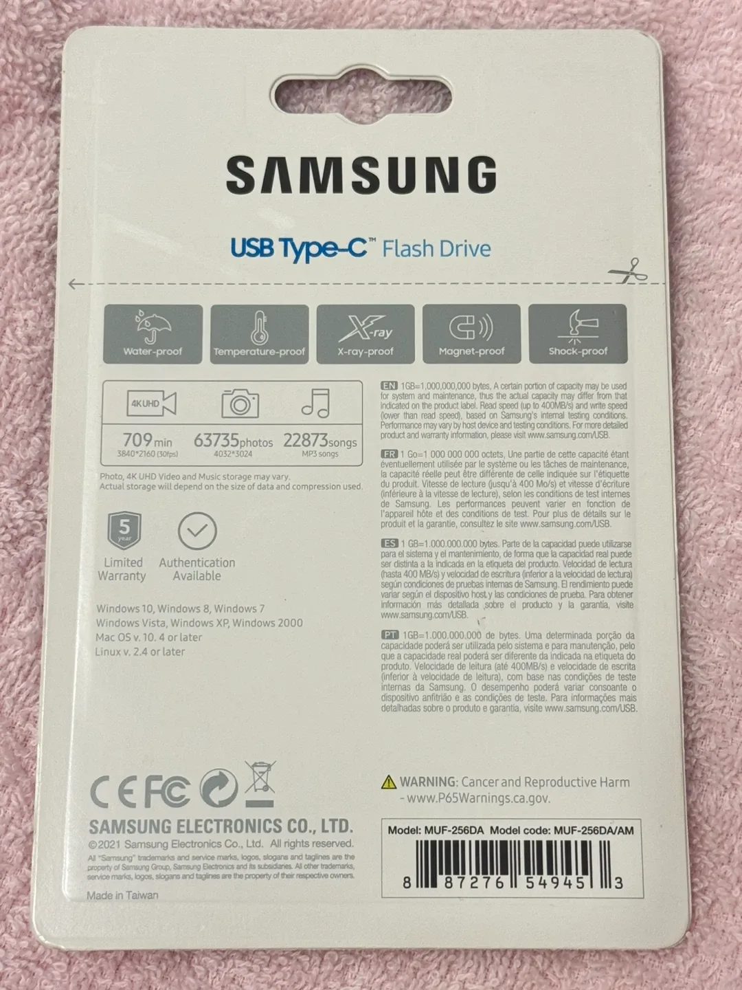 New Samsung 256GB USB Type-C Flash Drive image indicator(5)