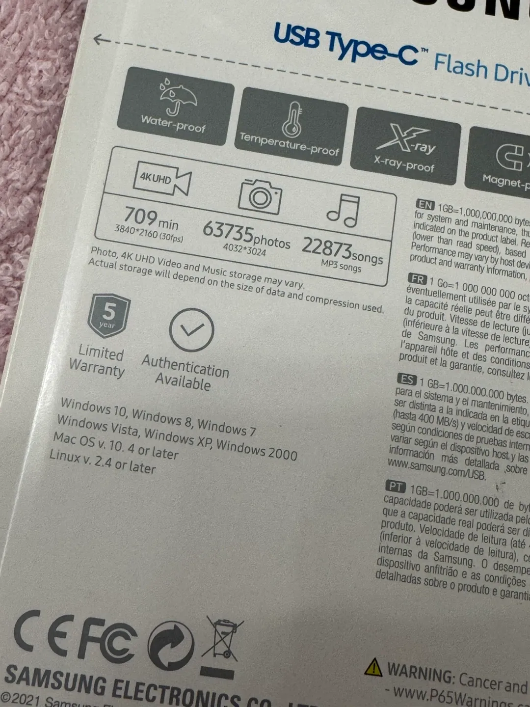 New Samsung 256GB USB Type-C Flash Drive image indicator(7)