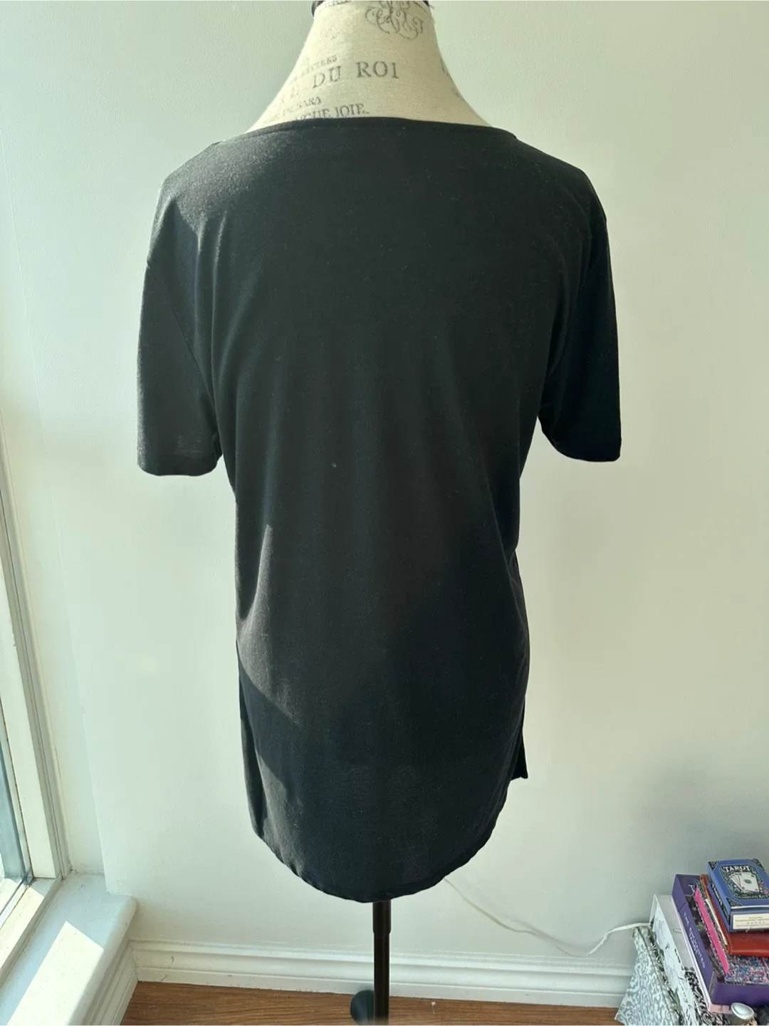 Black T-Shirt with Pocket image indicator(2)