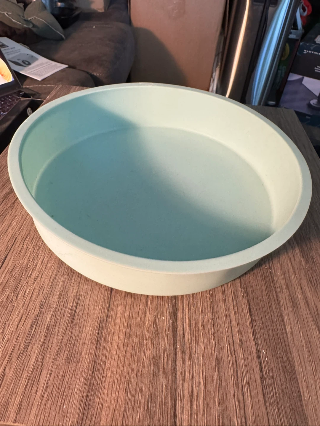 Light Blue Round Cake Pan Silicone