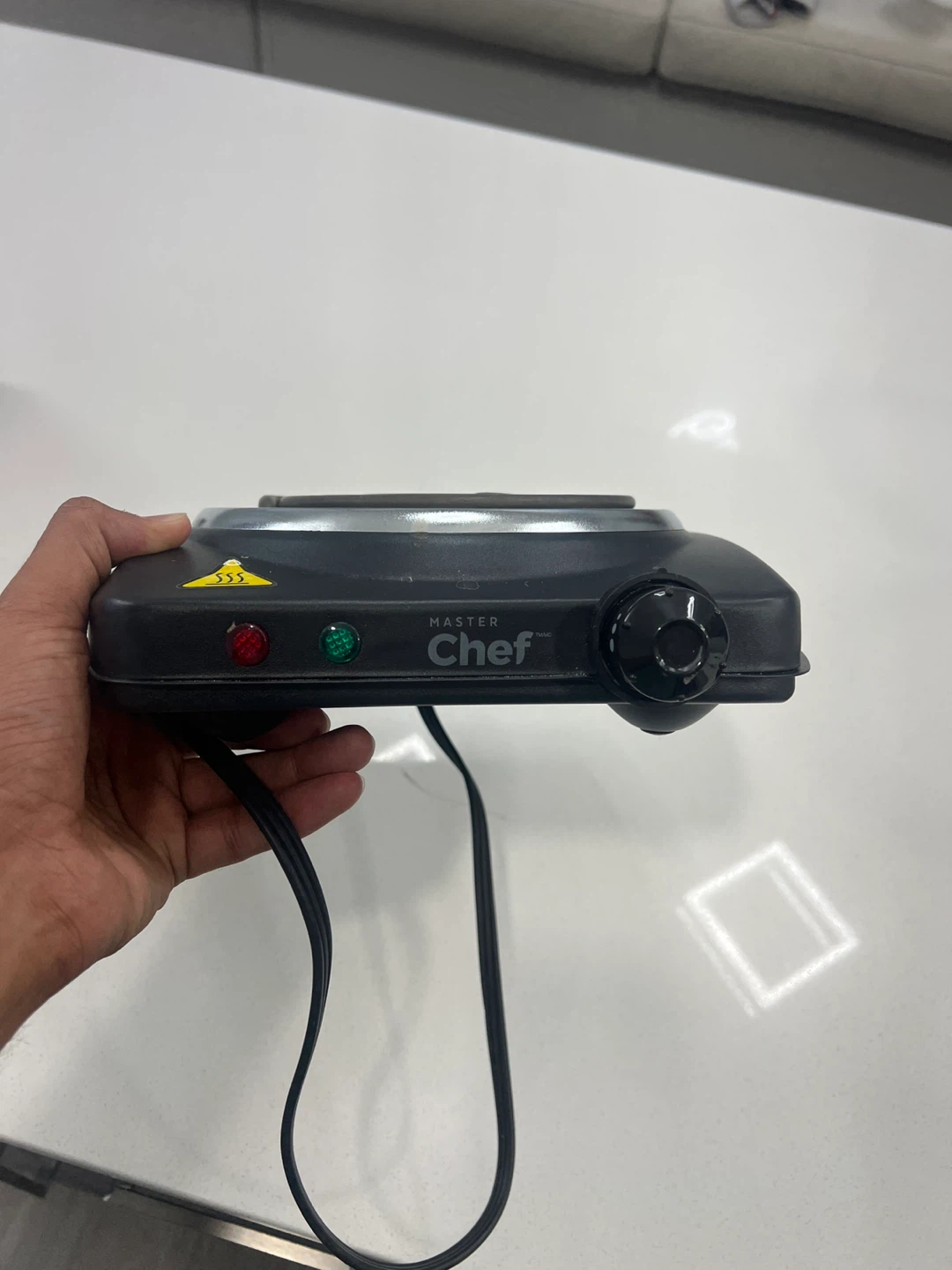 Master Chef Single Burner Hot Plate 1000W - photo 4