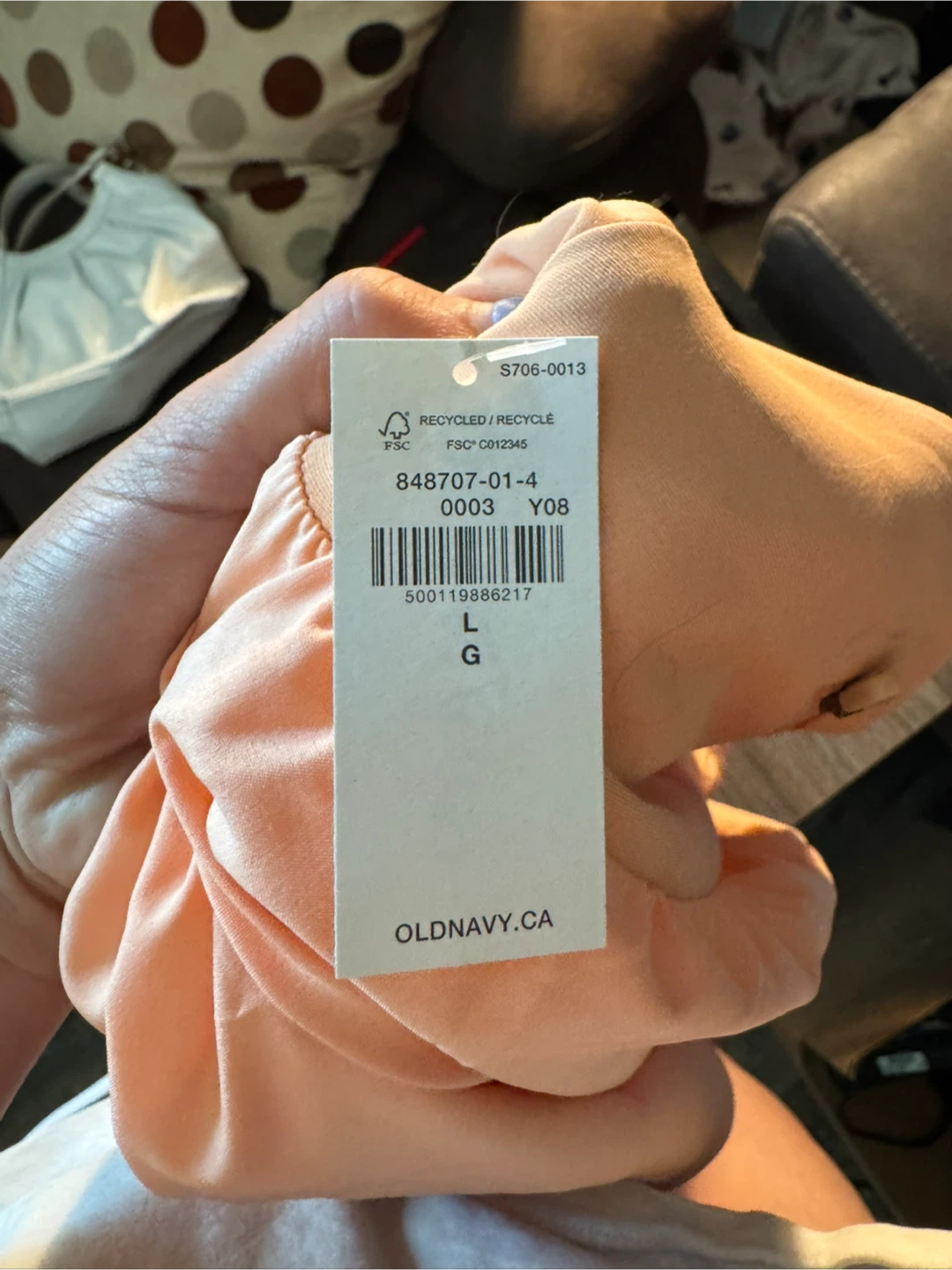 Old Navy Peach Shorts - Size L - photo 2