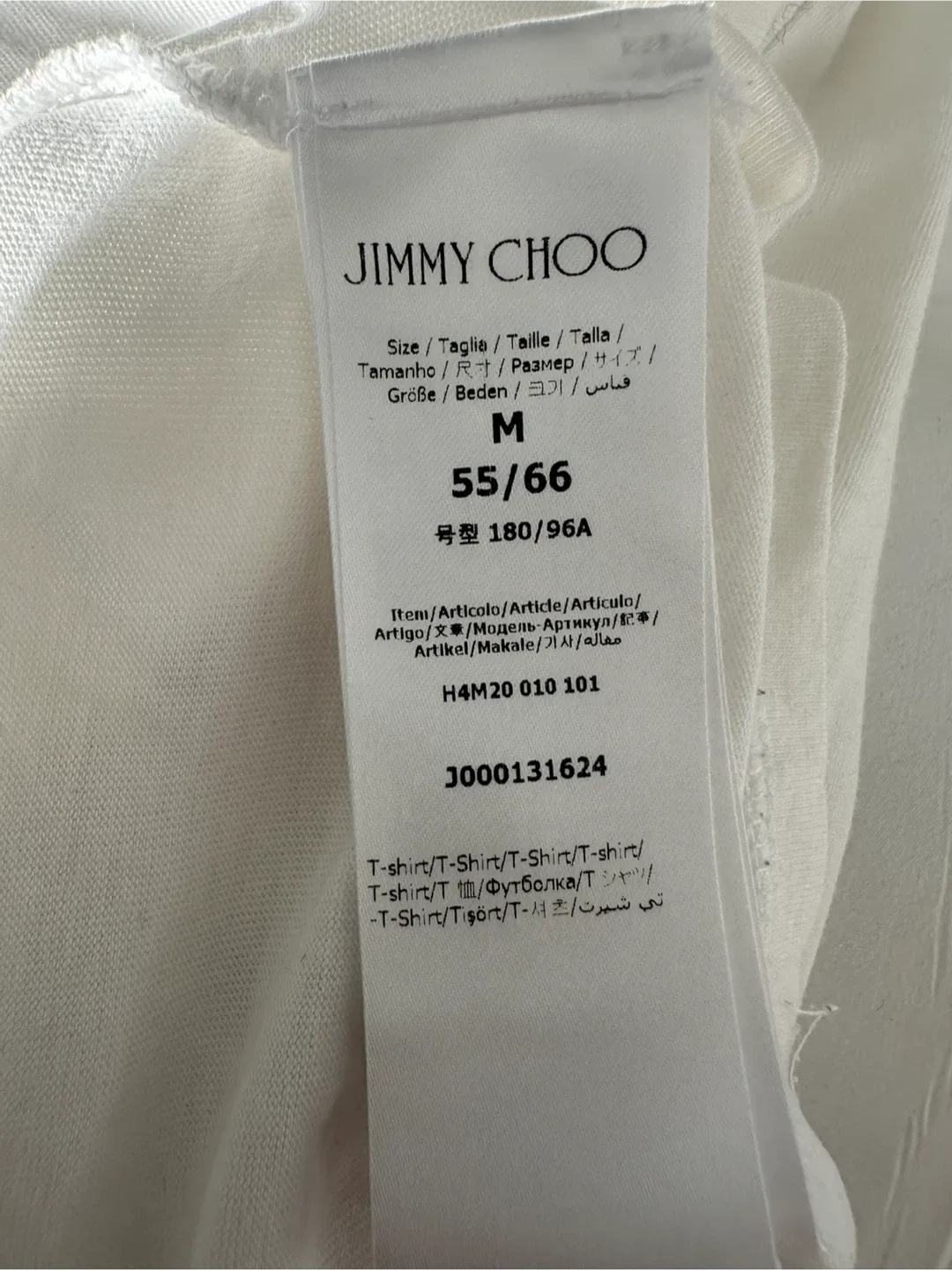 Jimmy Choo White T-Shirt image indicator(6)