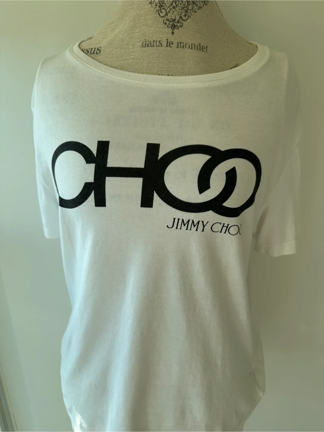 Jimmy Choo White T-Shirt image indicator(4)