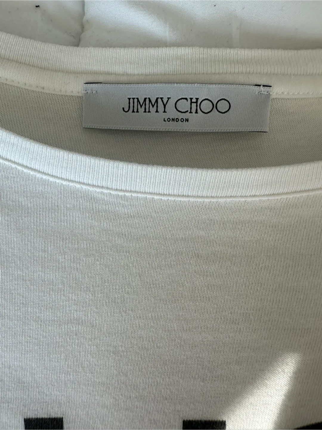 Jimmy Choo White T-Shirt image indicator(5)