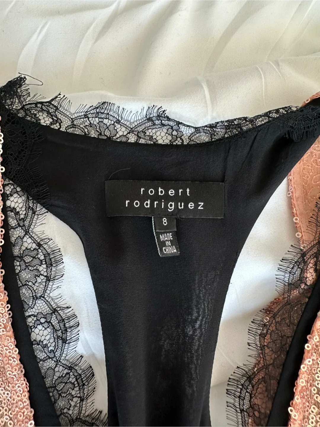 Sequin Tank Dress - Rose Gold image indicator(8)