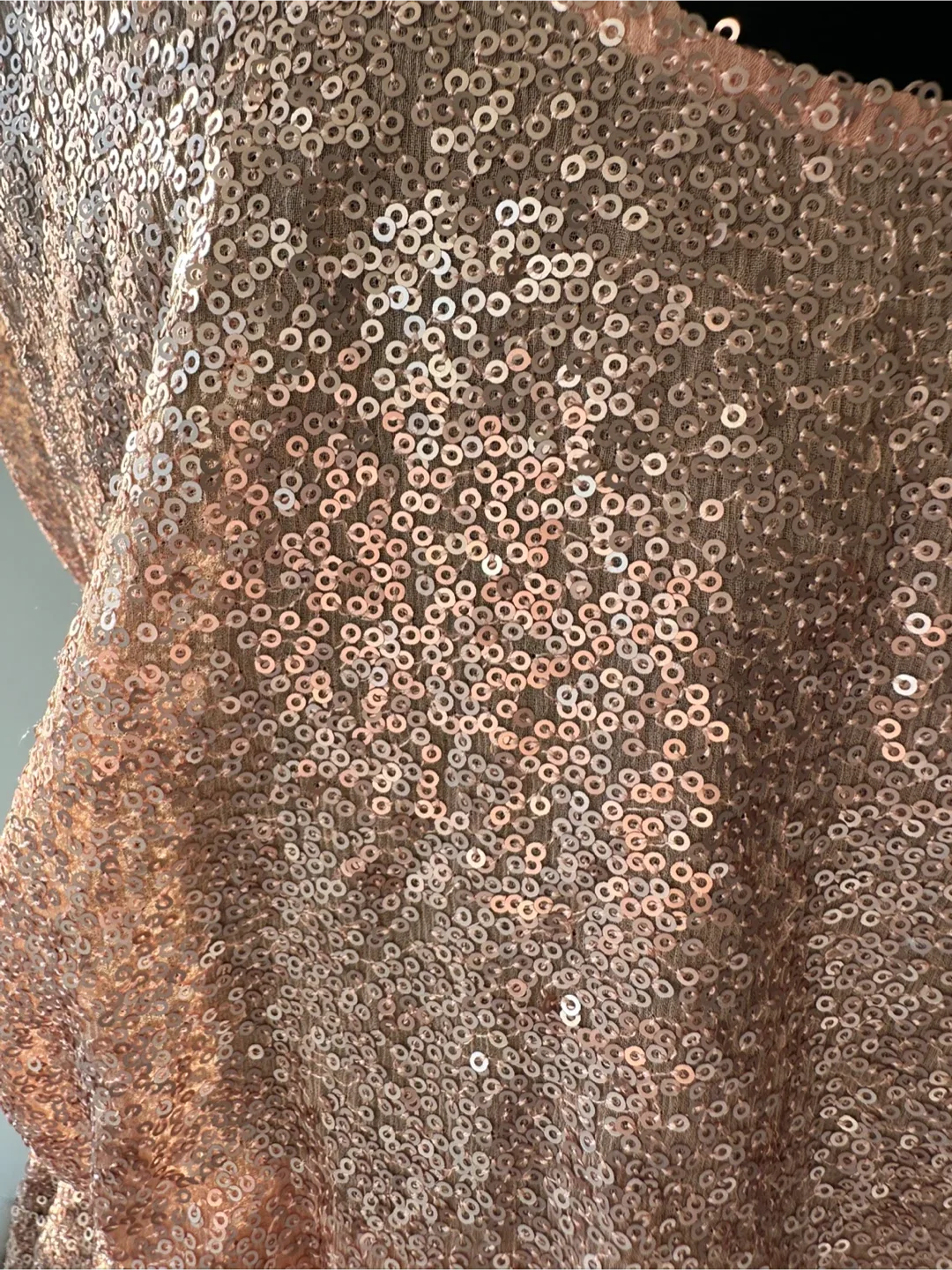 Sequin Tank Dress - Rose Gold image indicator(7)